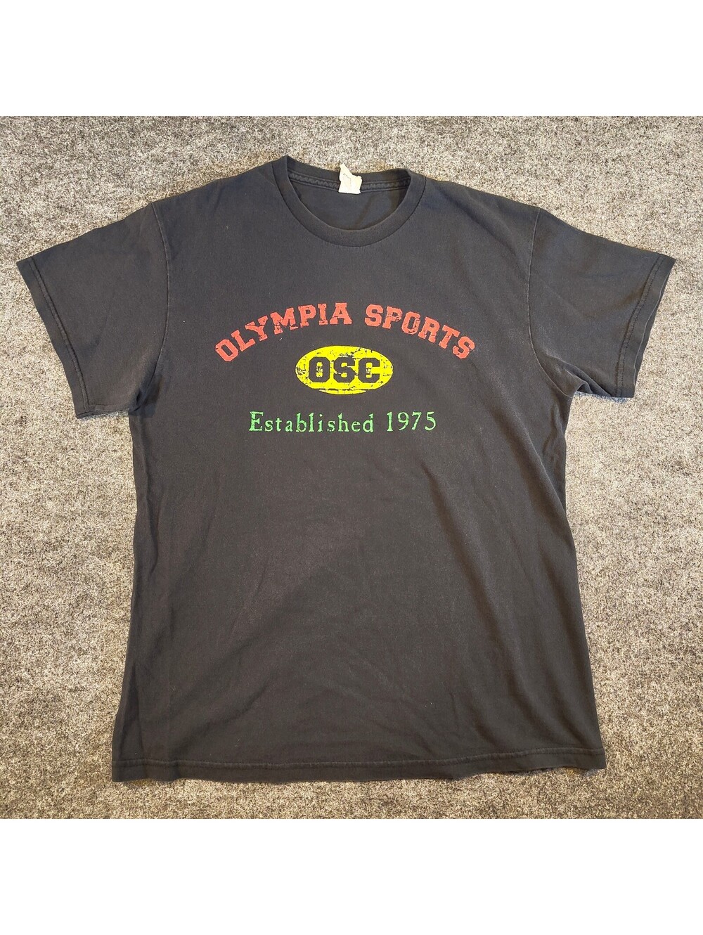 Delta Pro Weight Olympia Sports Established 1975 Graphic T-Shirt Men's Medium